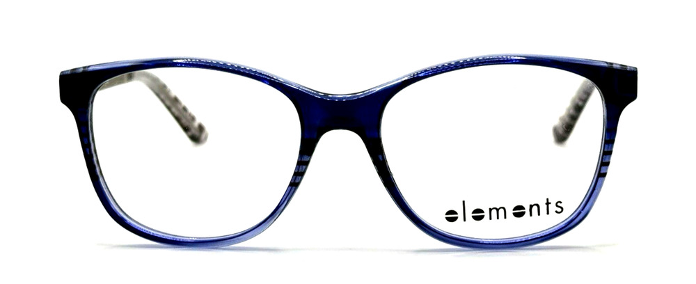 ELEMENTS EL-416 BLUE KIDS EYEGLASSES 47-15-125 AUTHENTIC DEMO LENSES OPTICAL